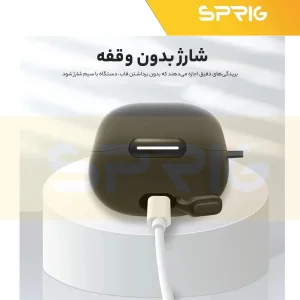 کاور اسپریگ مدل SiC-SP مناسب برای کیس هدفون بی سیم انکر Liberty 4 NC