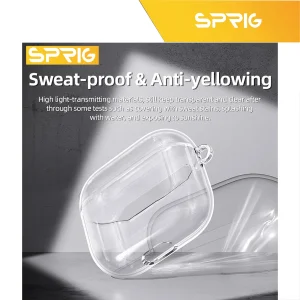 کاور اسپریگ مدل Transparent Guard مناسب برای کیس اپل ایرپاد Airpod Pro