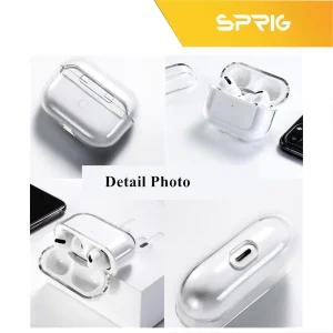 کاور اسپریگ مدل Transparent Guard مناسب برای کیس اپل ایرپاد Airpod Pro