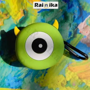 کاور رینیکا مدل Buds Green Eye مناسب برای کیس هدفون بی سیم سامسونگ Galaxy Buds Live / Buds Pro / buds 2 / buds 2 pro / Fe