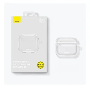 کاور بیسوس مدل Crystal Series مناسب برای کیس اپل AirPods Pro 2