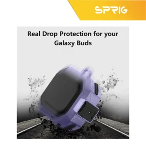 کاور اسپریگ مدل EggShell مناسب برای کیس سامسونگ Galaxy buds 2 / buds pro / buds live / buds 2 Pro