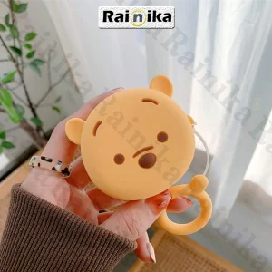 کاور رینیکا مدل Buds Funny Winnie Bear مناسب برای کیس هدفون بی سیم سامسونگ Galaxy Buds Live / Buds Pro / buds 2 / buds 2 pro / Fe