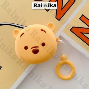 کاور رینیکا مدل Buds Funny Winnie Bear مناسب برای کیس هدفون بی سیم سامسونگ Galaxy Buds Live / Buds Pro / buds 2 / buds 2 pro / Fe
