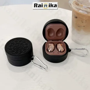 کاور رینیکا مدل Buds Oreo مناسب برای کیس هدفون بی سیم سامسونگ  Galaxy Buds Live / Buds Pro / buds 2 / buds 2 pro / Fe / Core