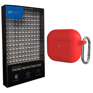 کاور اپیکوی مدل Silky Silicon مناسب برای کیس اپل ایرپاد 4 به همراه آویز
