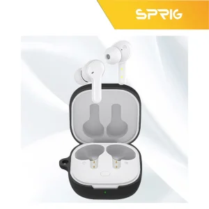 کاور اسپریگ مدل Silicon-SPG مناسب برای کیس هدفون بی سیم کیو سی وای Melobuds ANC