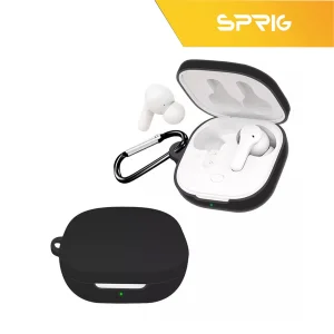 کاور اسپریگ مدل Silicon-SPG مناسب برای کیس هدفون بی سیم کیو سی وای Melobuds ANC