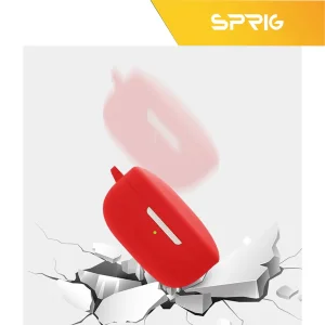 کاور اسپریگ مدل Silicon-SPG مناسب برای کیس هدفون بی سیم کیو سی وای Melobuds ANC
