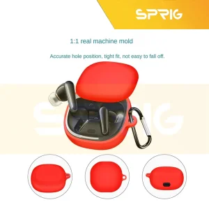کاور اسپریگ مدل Silicon-SP مناسب برای کیس هدفون بی سیم انکر Soundcore Liberty 4