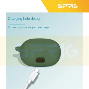 کاور اسپریگ مدل Silicon-SP مناسب برای کیس هدفون بی سیم انکر Soundcore Liberty 4