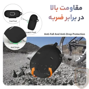 کاور سامورایی مدل Silk-6 مناسب برای کیس هدفون شیائومی Buds 3T Pro