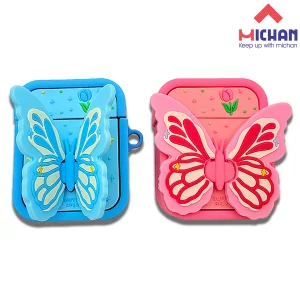 کاور میچان مدل butterfly مناسب برای کیس اپل Airpods 1/2