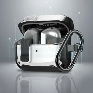 کاور آکوآرا مدل LockShell مناسب برای کیس سامسونگ Galaxy Buds 3 FE