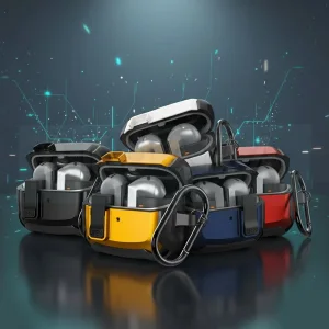 کاور آکوآرا مدل LockShell مناسب برای کیس سامسونگ Galaxy Buds 3 FE