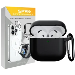 کاور اسپریگ مدل Hard SIC مناسب برای کیس اپل AirPods 4