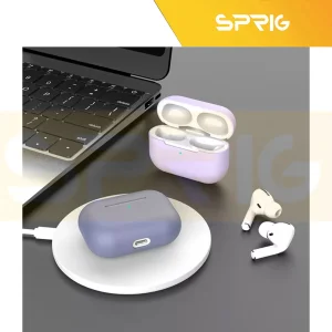 کاور اسپریگ مدل Hard SIC مناسب برای کیس اپل AirPods 4
