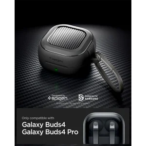 کاور اسپیگن مدل Rugged Armor مناسب برای کیس هدفون بی سیم سامسونگ Galaxy Buds 4 Pro / Buds 4