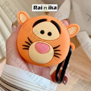کاور رینیکا مدل Buds Cute Tiger مناسب برای کیس هدفون بی سیم سامسونگ Galaxy Buds Live / Buds Pro / buds 2 / buds 2 pro / Fe