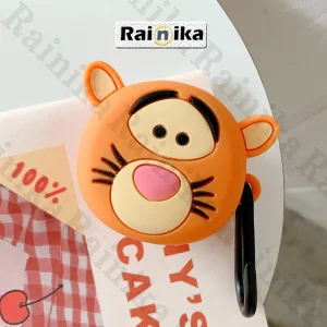 کاور رینیکا مدل Buds Cute Tiger مناسب برای کیس هدفون بی سیم سامسونگ Galaxy Buds Live / Buds Pro / buds 2 / buds 2 pro / Fe