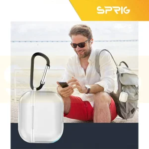 کاور اسپریگ مدل Hard Clear مناسب برای کیس اپل ایرپاد Airpod Pro