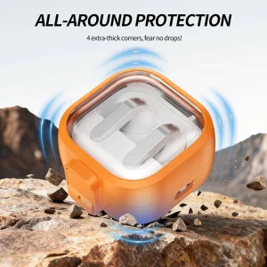 کاور آلتیمیت شیلد مدل ClearC Eggshell مناسب برای کیس هدفون بی‌سیم سامسونگ Galaxy Buds 4 / 4 Pro