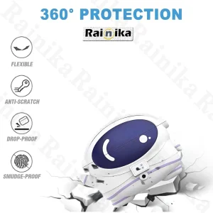 کاور رینیکا مدل Galaxy 3Pro Astronaut مناسب برای کیس هدفون سامسونگ Galaxy Buds 3 / Buds 3 Pro (2024) / Buds 3 Fe (2025)
