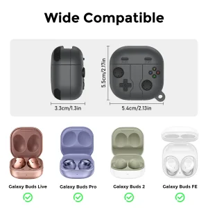 کاور هندزفری آهااستایل مدل LC13 مناسب برای کیس هدفون سامسونگ Galaxy Buds Live / Buds Pro / Buds 2 / Buds2 Pro / Buds Fe