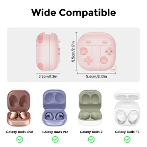 کاور هندزفری آهااستایل مدل LC13 مناسب برای کیس هدفون سامسونگ Galaxy Buds Live / Buds Pro / Buds 2 / Buds2 Pro / Buds Fe