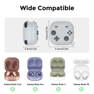 کاور هندزفری آهااستایل مدل LC13 مناسب برای کیس هدفون سامسونگ Galaxy Buds Live / Buds Pro / Buds 2 / Buds2 Pro / Buds Fe