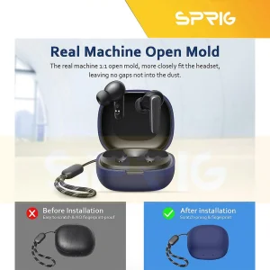 کاور اسپریگ مدل Silicon ORG مناسب برای کیس هدفون بی سیم انکر R50i / P20i