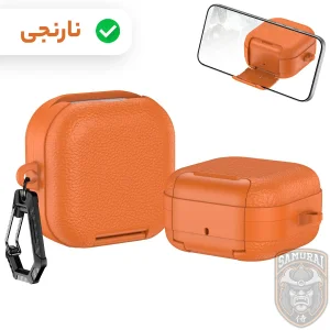 کاور سامورایی مدل Quad-53 مناسب برای کیس هدفون سامسونگ Galaxy Buds 4 Pro / Galaxy Buds 4