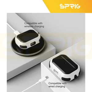 کاور اسپریگ مدل EggShell-SP مناسب برای کیس سامسونگ Galaxy Buds 3 / 3 Pro