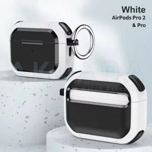 کاور آکوآرا مدل Eggshell مناسب برای کیس هدفون بی سیم اپل Airpods PRO / PRO2