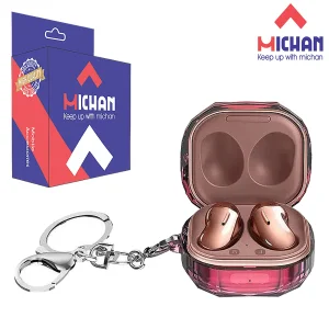 کاور میچان مدل Transparent مناسب برای کیس Galaxy Buds/Galaxy Buds Live/Galaxy Buds pro/Buds 2/Buds 2 pro