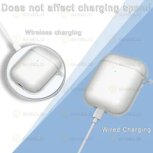 کاور آلتیمیت شیلد مدل CLR TRP مناسب برای کیس اپل AirPods 2