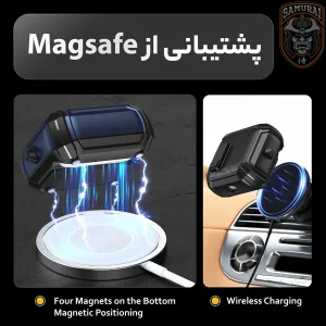 کاور سامورایی مدل Quad-37 مناسب برای کیس هدفون سامسونگ Galaxy Buds 3 Pro / Buds 3 / Buds 3 FE