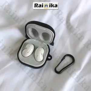 کاور رینیکا مدل Buds Cat Black-White مناسب برای کیس هدفون بی سیم سامسونگ Galaxy Buds Live / Buds Pro / buds 2 / buds 2 pro / Fe