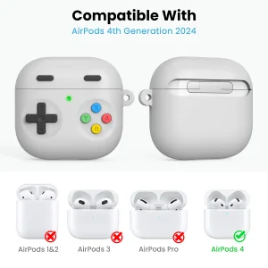 کاور آها استایل مدل DD10 مناسب برای کیس هدفون اپل AirPad 4 به  همراه قلاب