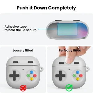 کاور آها استایل مدل DD10 مناسب برای کیس هدفون اپل AirPad 4 به  همراه قلاب