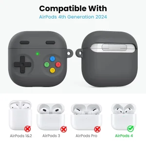 کاور آها استایل مدل DD10 مناسب برای کیس هدفون اپل AirPad 4 به  همراه قلاب