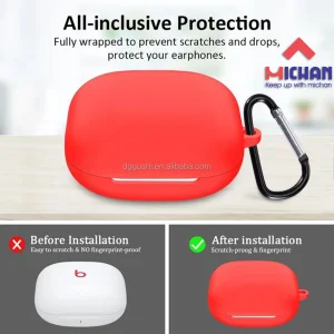 کاور میچان مدل silicone مناسب برای کیس هدفون بی سیم بیتس Fit Pro