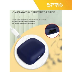 کاور اسپریگ مدل Silicone-SP مناسب برای کیس هدفون بی سیم انکر Soundcore C30i