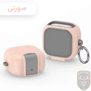 کاور سامورایی مدل Quad-51 مناسب برای کیس هدفون سامسونگ Galaxy Buds 4 Pro / Galaxy Buds 4