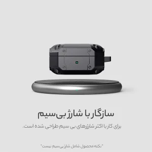 کاور سامورایی مدل Quad-4 مناسب برای هدفون سامسونگ Galaxy Buds Live / Buds Pro / Buds 2 / Buds 2 Pro