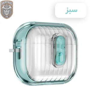 کاور سامورایی مدل Quad-40 مناسب برای کیس هدفون اپل Airpods 4 / 4 Pro