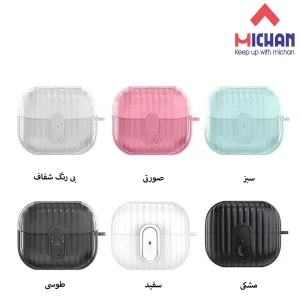 کاور میچان مدل Transparent مناسب برای کیس سامسونگ Galaxy Buds 3/3 pro