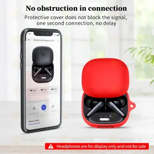 کاور آلتیمیت شیلد مدل Silicone UL مناسب برای کیس هدفون بی‌سیم انکر Liberty 4 Pro