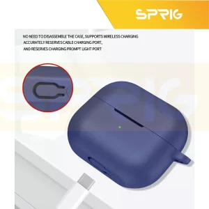 کاور اسپریگ مدل Silicon-SP مناسب برای کیس هدفون بی سیم سامسونگ Galaxy Buds 3 FE