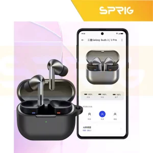 کاور اسپریگ مدل Silicon-SP مناسب برای کیس هدفون بی سیم سامسونگ Galaxy Buds 3 FE
